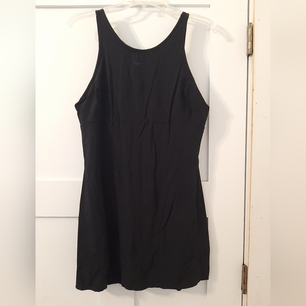 Nike Classic Black Tennis Dress With Shorts L